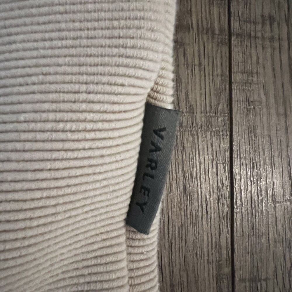 Varley  Vine Women’s 1/2 Zip Sweater Large Athleisure Ribbed - Picture 4 of 8